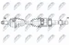 Antriebswelle Vorderachse rechts NTY NPW-BM-156 Bild Antriebswelle Vorderachse rechts NTY NPW-BM-156