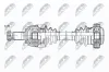 Antriebswelle Hinterachse links Hinterachse rechts NTY NPW-BM-174 Bild Antriebswelle Hinterachse links Hinterachse rechts NTY NPW-BM-174
