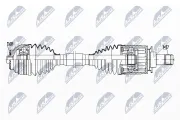 Antriebswelle Hinterachse links NTY NPW-BM-182
