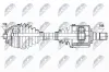 Antriebswelle Vorderachse links NTY NPW-BM-186 Bild Antriebswelle Vorderachse links NTY NPW-BM-186