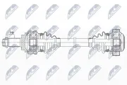 Antriebswelle Hinterachse links Hinterachse rechts NTY NPW-BM-192