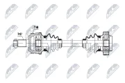Antriebswelle Hinterachse rechts NTY NPW-BM-200