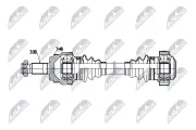 Antriebswelle Hinterachse rechts NTY NPW-BM-205