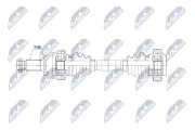 Antriebswelle Hinterachse links NTY NPW-BM-213