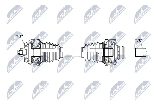 Antriebswelle Hinterachse links NTY NPW-BM-228 Bild Antriebswelle Hinterachse links NTY NPW-BM-228