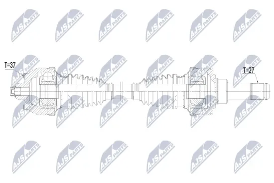 Antriebswelle Hinterachse links NTY NPW-BM-234 Bild Antriebswelle Hinterachse links NTY NPW-BM-234