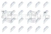 Antriebswelle Hinterachse rechts NTY NPW-BM-245