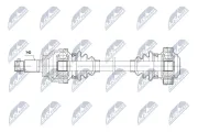 Antriebswelle Hinterachse links Hinterachse rechts NTY NPW-BM-249