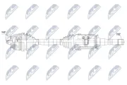 Antriebswelle Vorderachse rechts NTY NPW-BM-252