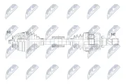 Antriebswelle Vorderachse Vorderachse rechts Vorderachse links NTY NPW-FR-030