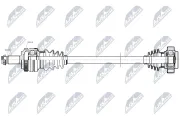 Antriebswelle Hinterachse links Hinterachse rechts NTY NPW-BM-272