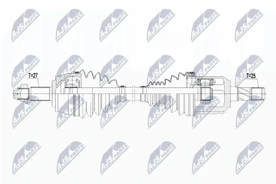 Antriebswelle Vorderachse links NTY NPW-CH-038 Bild Antriebswelle Vorderachse links NTY NPW-CH-038