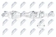 Antriebswelle Vorderachse rechts NTY NPW-CH-040