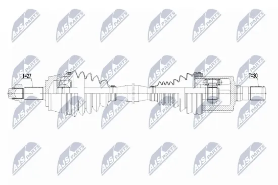 Antriebswelle Vorderachse links NTY NPW-CH-042 Bild Antriebswelle Vorderachse links NTY NPW-CH-042