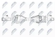 Antriebswelle Hinterachse rechts NTY NPW-CH-050