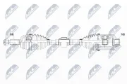 Antriebswelle Vorderachse rechts NTY NPW-CH-058