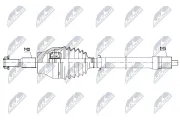 Antriebswelle Vorderachse rechts NTY NPW-CH-155