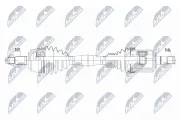 Antriebswelle Vorderachse links NTY NPW-CH-175