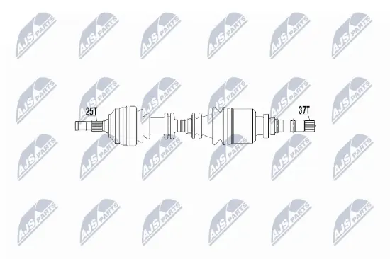 Antriebswelle Vorderachse rechts NTY NPW-CT-017 Bild Antriebswelle Vorderachse rechts NTY NPW-CT-017