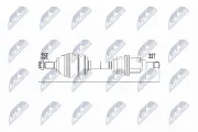 Antriebswelle Vorderachse links Vorderachse NTY NPW-CT-018