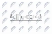 Antriebswelle Vorderachse NTY NPW-CT-019