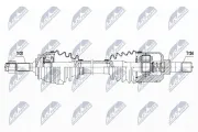 Antriebswelle Vorderachse rechts NTY NPW-CT-055