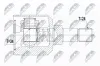 Gelenksatz, Antriebswelle getriebeseitig NTY NPW-CT-056