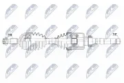 Antriebswelle Vorderachse rechts NTY NPW-CT-121