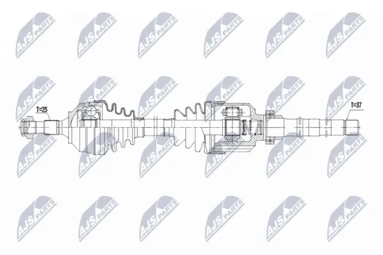 Antriebswelle Vorderachse rechts NTY NPW-CT-152 Bild Antriebswelle Vorderachse rechts NTY NPW-CT-152