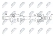 Antriebswelle Vorderachse links NTY NPW-CT-182