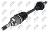 Antriebswelle Vorderachse links NTY NPW-CT-184