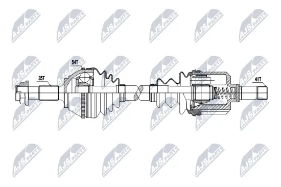Antriebswelle Vorderachse links NTY NPW-CT-185 Bild Antriebswelle Vorderachse links NTY NPW-CT-185