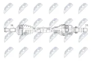 Antriebswelle Vorderachse rechts NTY NPW-CT-209