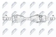 Antriebswelle Vorderachse links NTY NPW-DW-037