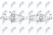 Antriebswelle Vorderachse rechts NTY NPW-DW-045
