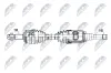 Antriebswelle Vorderachse links NTY NPW-DW-055 Bild Antriebswelle Vorderachse links NTY NPW-DW-055