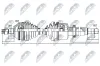Antriebswelle Vorderachse rechts Vorderachse NTY NPW-FR-041 Bild Antriebswelle Vorderachse rechts Vorderachse NTY NPW-FR-041