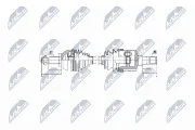 Antriebswelle Vorderachse links NTY NPW-FR-053