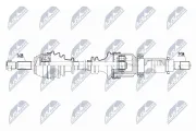 Antriebswelle Vorderachse rechts NTY NPW-FR-105