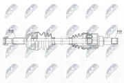 Antriebswelle Vorderachse links NTY NPW-HY-569