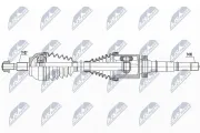 Antriebswelle Vorderachse rechts NTY NPW-FR-135