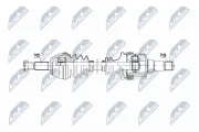 Antriebswelle Vorderachse links NTY NPW-FR-165