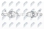 Antriebswelle Vorderachse links NTY NPW-FR-167
