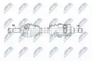 Antriebswelle Vorderachse links NTY NPW-FR-169