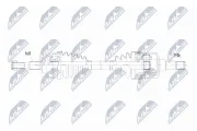 Antriebswelle Vorderachse links NTY NPW-FR-185