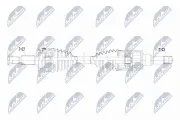Antriebswelle Hinterachse links Hinterachse rechts NTY NPW-FR-212