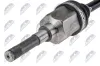 Antriebswelle Vorderachse links NTY NPW-FR-225 Bild Antriebswelle Vorderachse links NTY NPW-FR-225