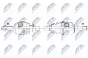Antriebswelle Vorderachse links Vorderachse NTY NPW-FT-021