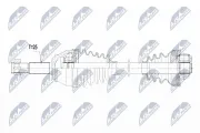 Antriebswelle Vorderachse links Vorderachse Vorderachse NTY NPW-JG-000
