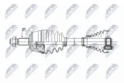 Antriebswelle Vorderachse links Vorderachse rechts NTY NPW-FT-035